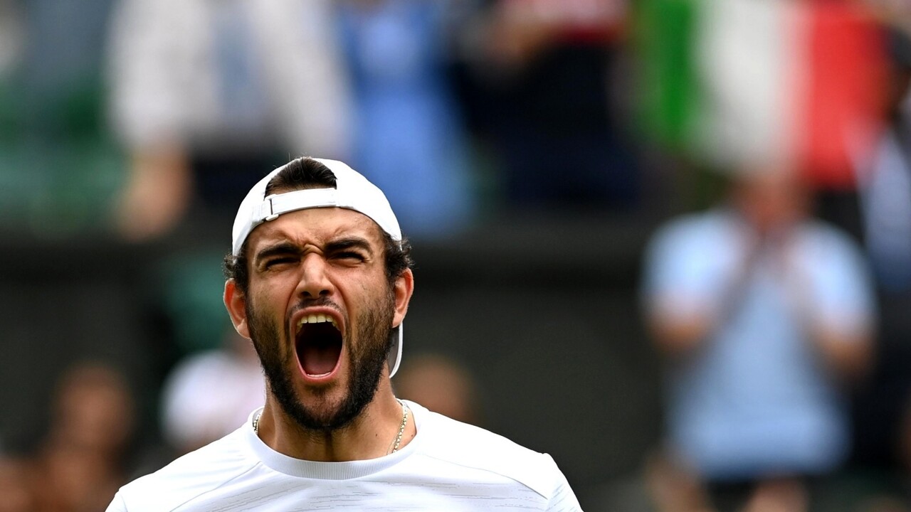La Roma di Matteo Berrettini, il primo tennista italiano a raggiungere la finale di Wimbledon