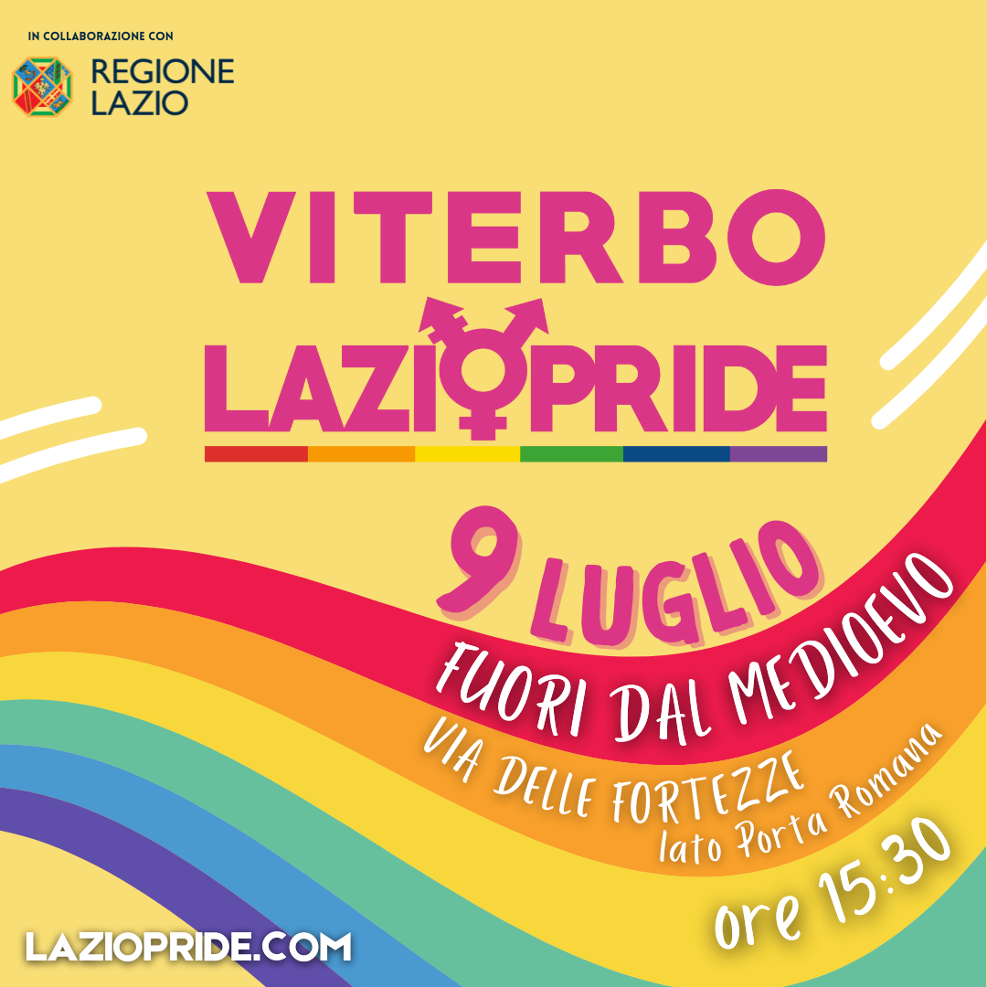 Viterbo Lazio Pride una conquista per tutti nel 2022