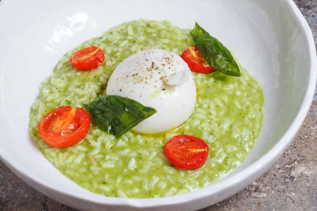 Risotto di zucchine