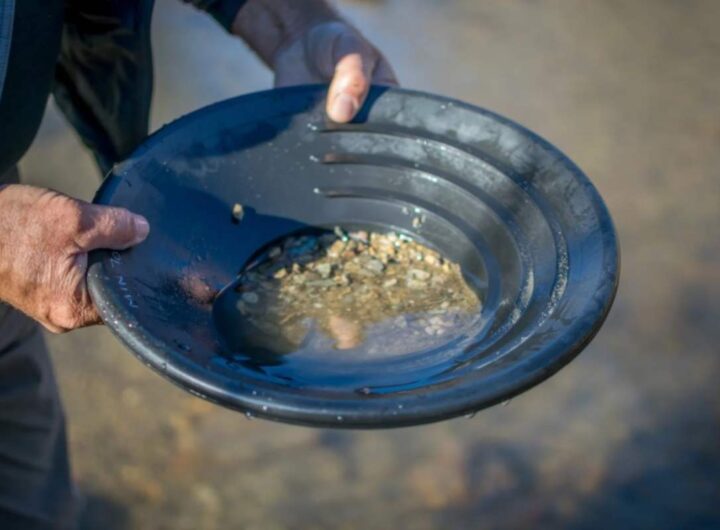 Ricerca dell'oro, Italia