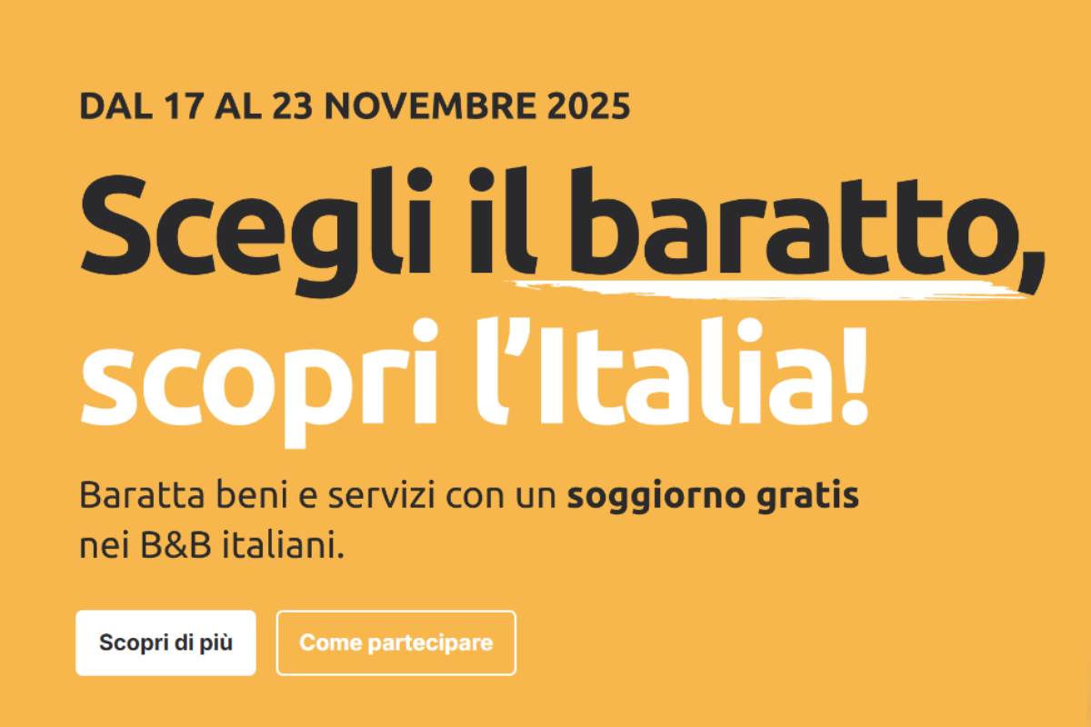 La Settimana del Baratto dettagli