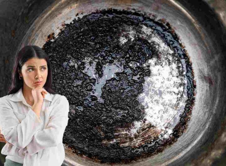 come ripulire padelle bruciate